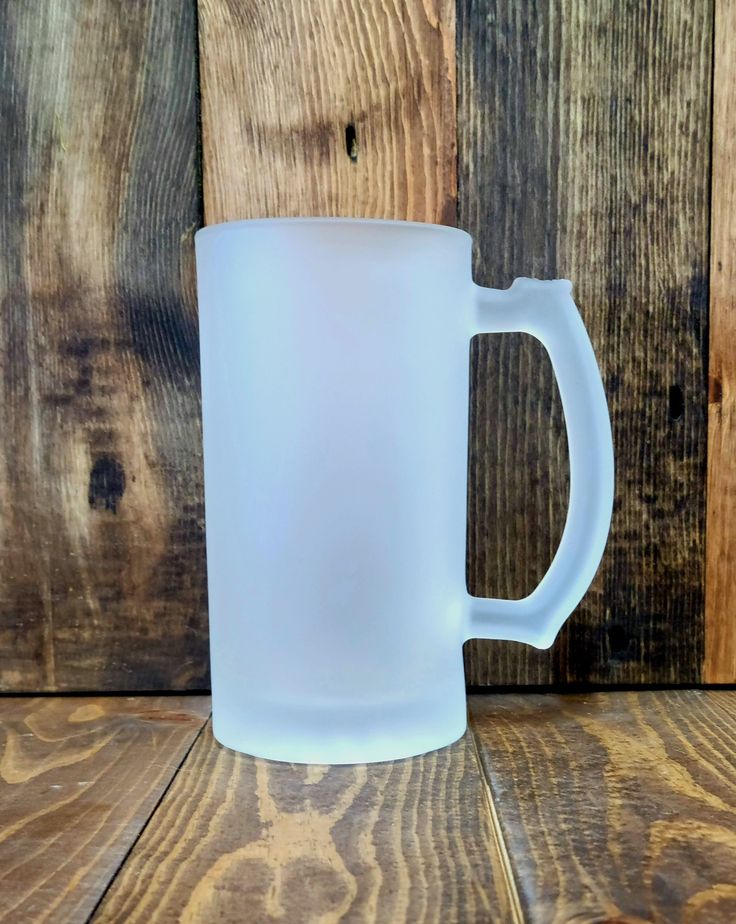Frosted sublimation beer mugs